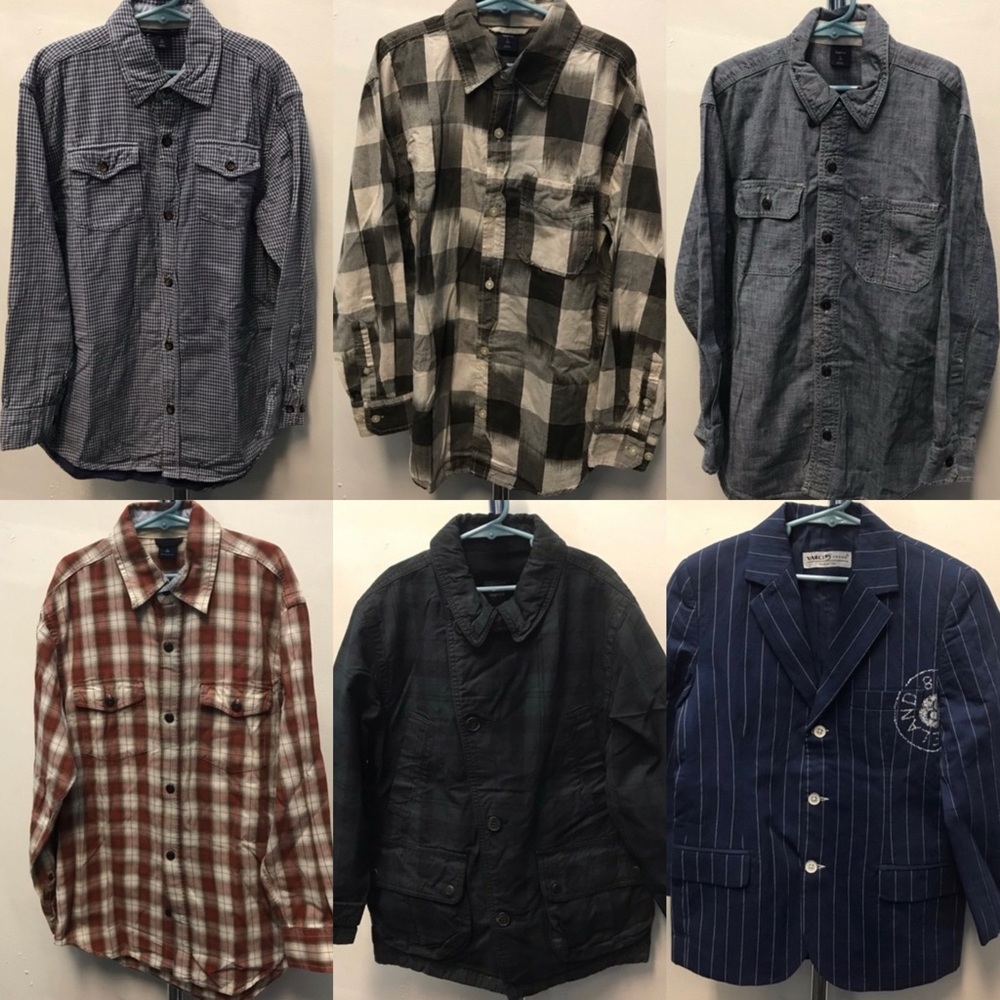 Boys 6-Piece Name Brand Clothing Bundle | Size: 10
